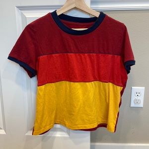 Large Marine Layer Color Block Top